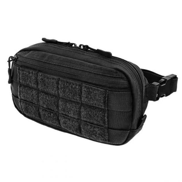 Mil-Tec - Сумка Поясная Fanny Pack MOLLE - Black - 13512502 - изображение 1