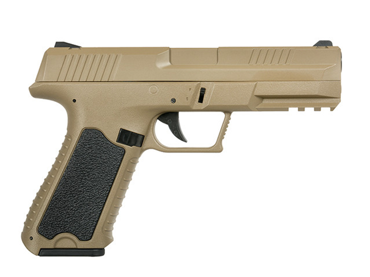 Пистолет Cyma Glock 18 custom AEP CM.127S Mosfet Edition - TAN [CYMA] (для страйкбола) - изображение 2