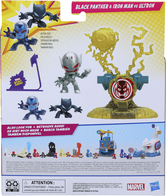 Zestaw zabawek Hasbro Marvel Stunt Squad Knockdown Villain F7834 Figurka i akcesoria MVL Stunt Squad BP (HSBF78345L0) - obraz 4