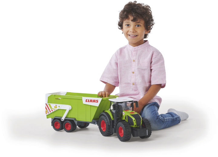 Traktor Dickie Toys Claas z przyczepą (SBA203739004) - obraz 15