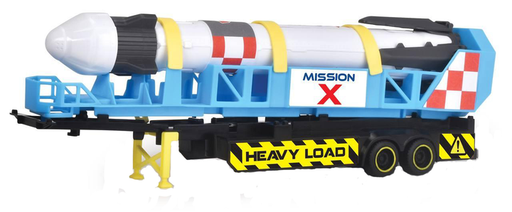 Ciężarówka Dickie Toys "Space Mission" z przyczepą, z efektami dźwiękowymi i świetlnymi 41 cm (SBA203747010) - obraz 7