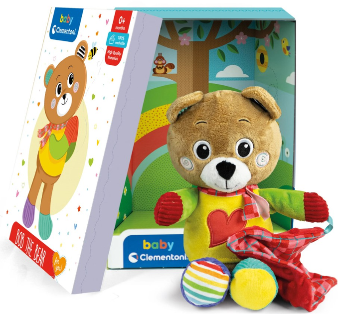 Maskotka Clementoni Baby Miś Bob do snu (CLM17761) - obraz 3