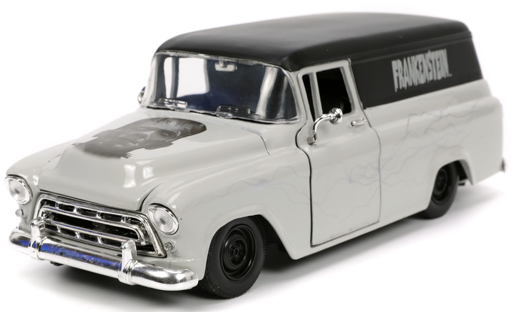 Metalowy samochód Jada Frankenstein Chevy Suburban 1957 z figurką 1:24 (SBA253255032) - obraz 5
