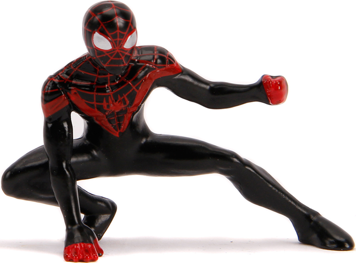 Metalowy samochód Jada Marvel Spider-Man Ford GT (2017) + figurka Miles Morales 1:24 (SBA253225008) - obraz 4