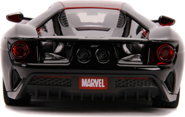 Metalowy samochód Jada Marvel Spider-Man Ford GT (2017) + figurka Miles Morales 1:24 (SBA253225008) - obraz 13