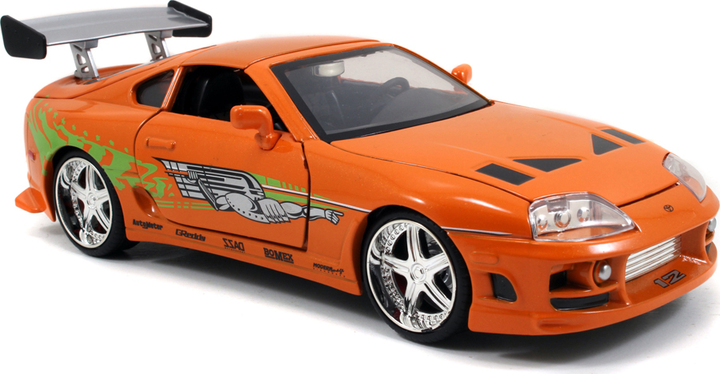 Машина металева Jada Форсаж Toyota Supra (1995) + фігурка Браяна 1:24 (SBA253205001) - зображення 5