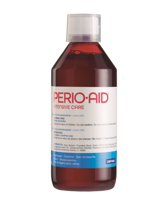 Ополаскиватель PERIO-AID INTENSIVE CARE 500 мл - Фото 1 Ополаскиватель PERIO-AID INTENSIVE CARE 500 мл - изображение 1