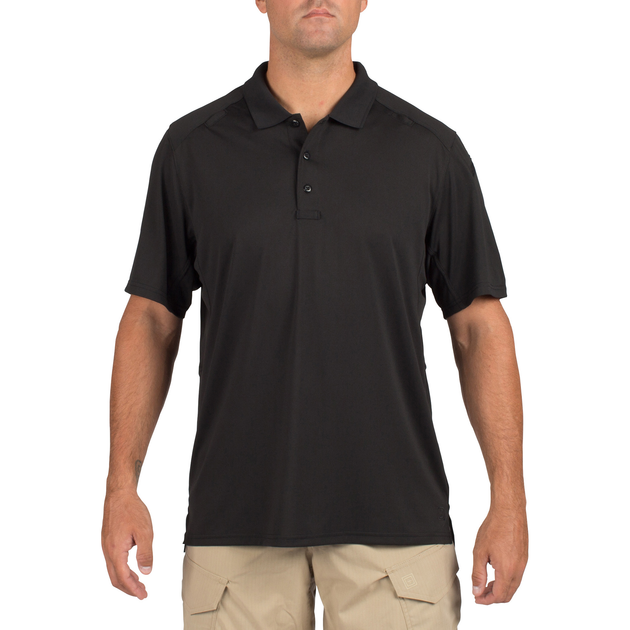 Футболка поло 5.11 Tactical Helios Short Sleeve Polo 2XL Black - изображение 1