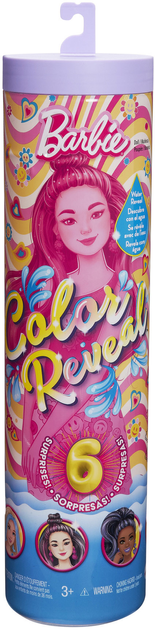 Lalka Barbie Color Reveal Rainbow-inspired Series Doll (HRK06) - obraz 1