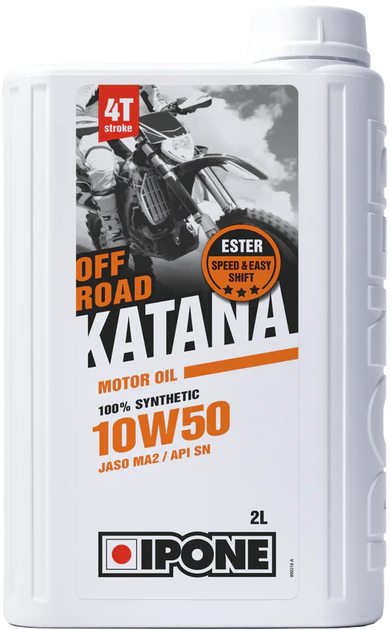 Моторное масло Ipone OFF Road Katana 10W-50 2 л (800365) – фото, отзывы ...