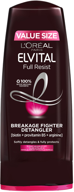 Кондиціонер для волосся L'Oreal Paris Elvital Full Resist Breakage Fighter Detangler Conditioner 400 мл (3600523882380) - зображення 1