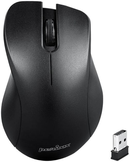 Бездротова миша Perixx PERIMICE-621 Wireless Black (4049571002804) - зображення 1