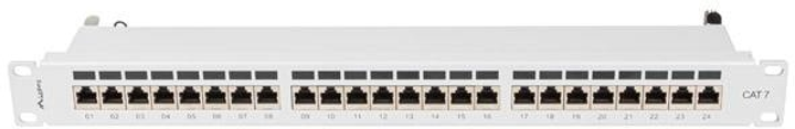 Патч-панель Lanberg 24 port 1U kat. 7 екранований Silver (PPS7-1024-S) - зображення 3