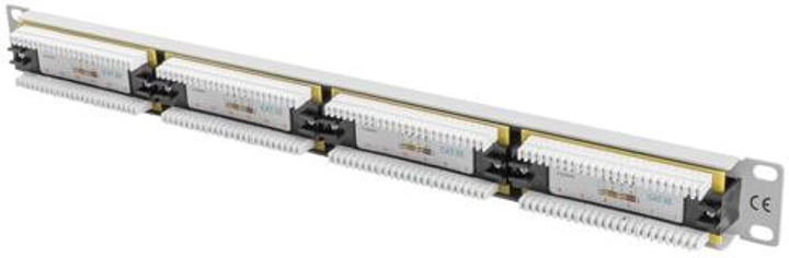 Patch panel Lanberg 24 port 1U kat.5e Silver (PPU5-1024-S) - obraz 5
