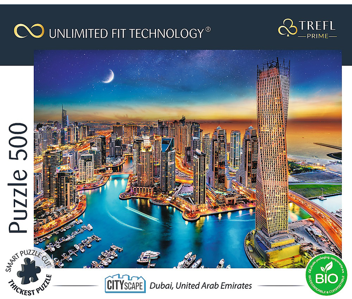 Puzzle Trefl Dubai 500 elementów (5900511374551) - obraz 2