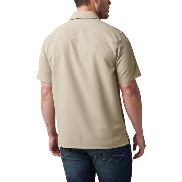 Рубашка тактическая 5.11 Tactical Marksman Utility Short Sleeve Shirt L Khaki - изображение 2