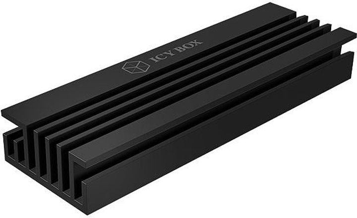 Радіатор Icy Box RaidSonic для M.2 2280 SSD Black (IB-M2HS-70) - зображення 1