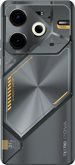 Мобільний телефон Tecno POVA 6 NEO (LI6) 8/256GB Speed Black