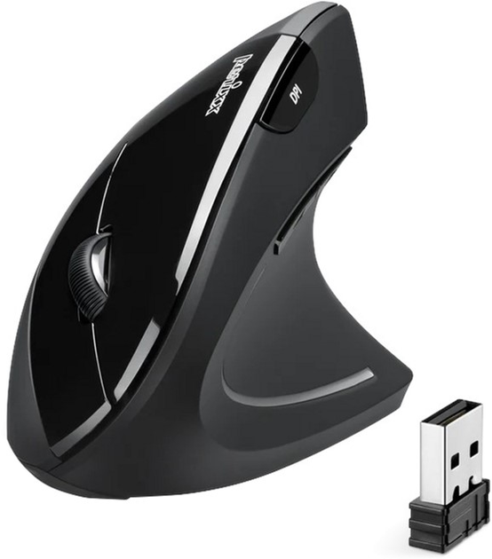 Бездротова миша Perixx PERIMICE-713N Wireless Black (4049571671321) - зображення 1