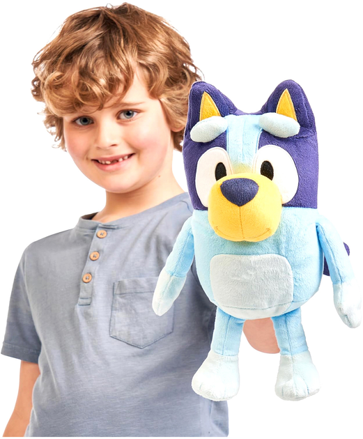 М'яка іграшка Bluey Talking plush Bluey 31 см (0630996176290) - зображення 3