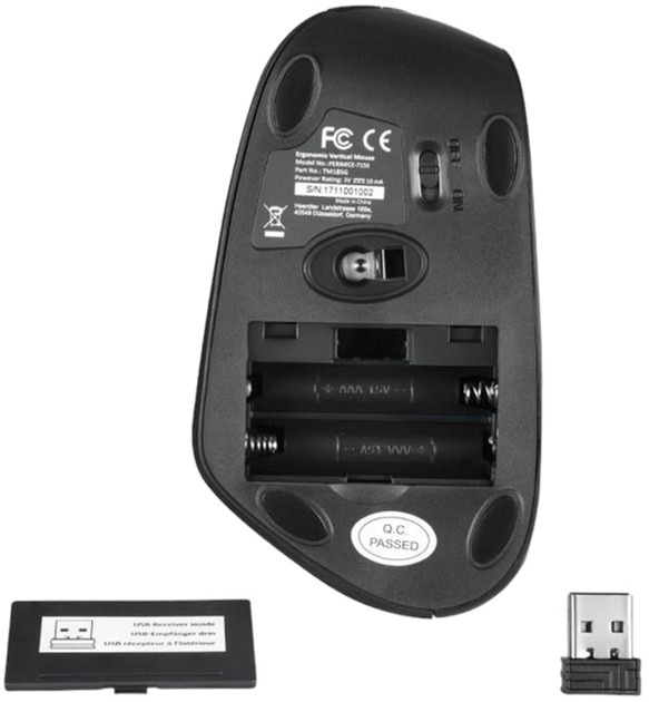 Миша Perixx PERIMICE-715 II Wireless Black (4049571671505) - зображення 3