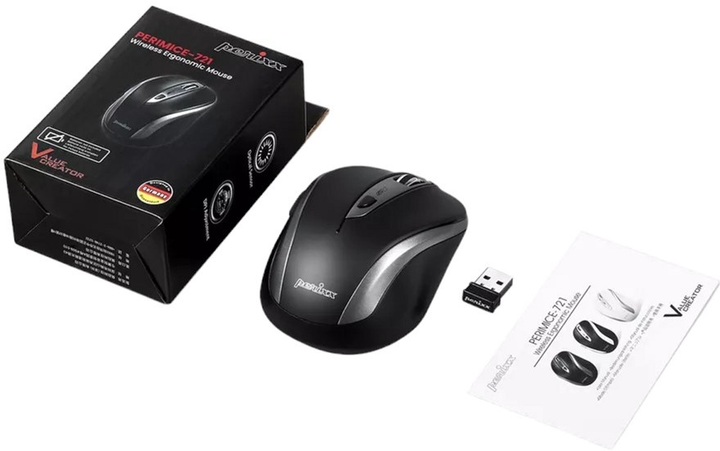 Миша Perixx PERIMICE-721 Wireless Black (4049571010366) - зображення 4
