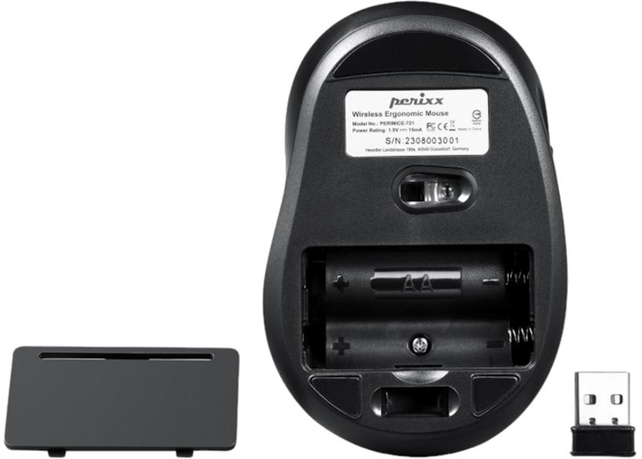 Миша Perixx PERIMICE-721 Wireless White/Black (4049571010328) - зображення 4
