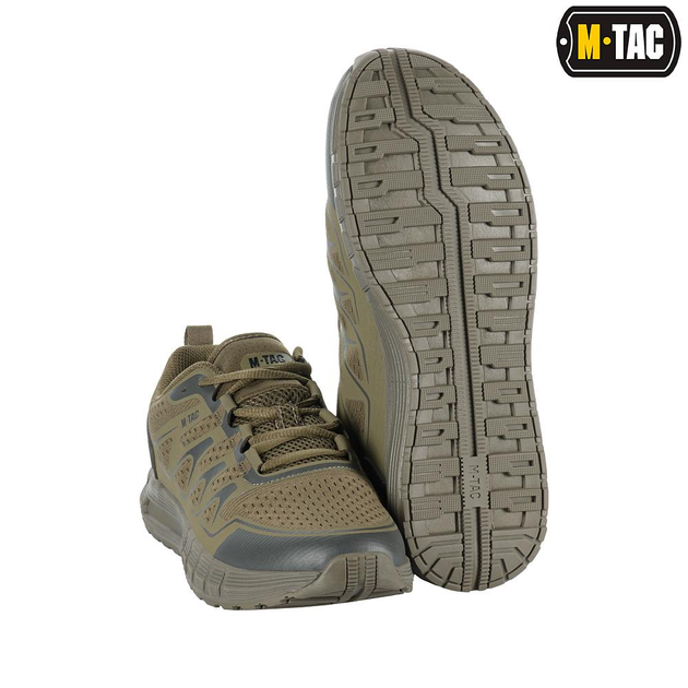 Тактические легкие кроссовки M-Tac Summer Sport Dark Olive темная олива 44 - изображение 2
