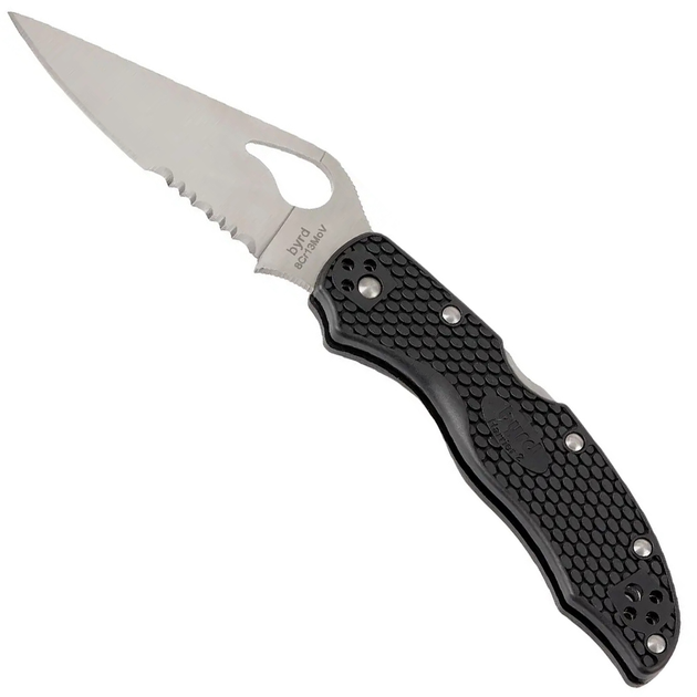 Складной нож Spyderco Byrd Harrier 2 FRN black BY01PSBK2 - изображение 1