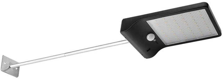 Lampa solarna zewnętrzna z pilotem NEO Tools SMD LED 450 lm 99-090 (5907558465877) - obraz 2