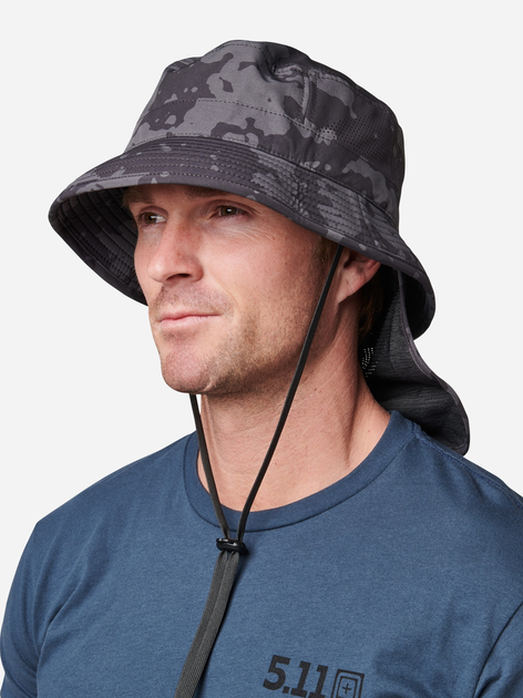 Панама тактична чоловіча 5.11 Tactical Vent-Tac Boonie Hat 89511-270 S/M Сіра (888579573855) - зображення 1