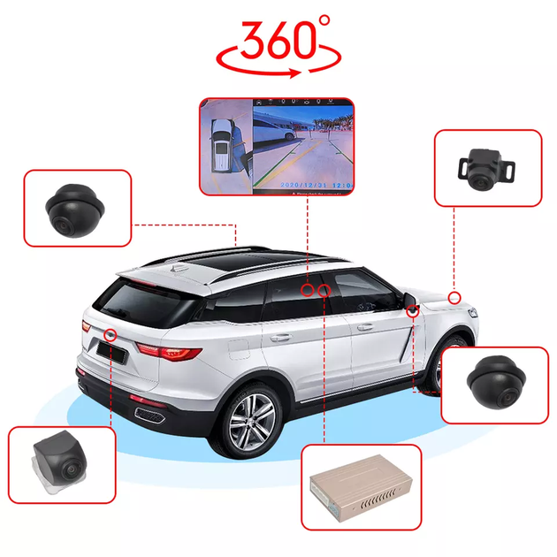 Універсальна система паркування 360° CKY-T50 - зображення 1