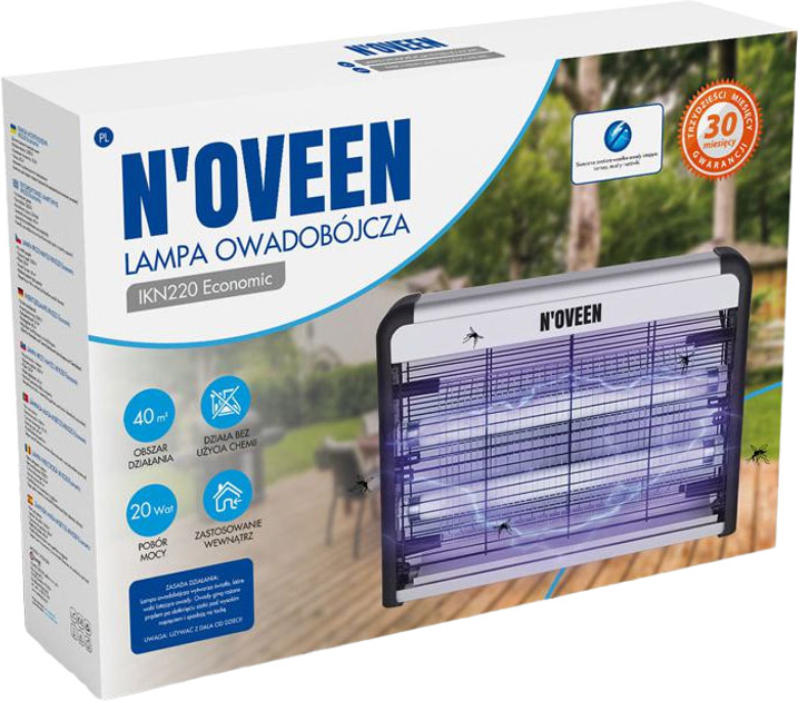 Lampa owadobójcza Noveen IKN220 (LAMP OWAD IKN220) - obraz 3