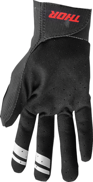 Моторукавички THOR Intense Assist Decoy, S, Сірий/Чорний (2775171) - изображение 3