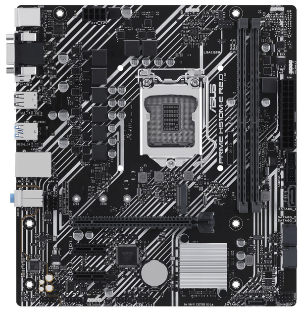 Материнська плата Asus PRIME H510M-E R2.0 (s1200, Intel H510, PCI-Ex16) - зображення 1