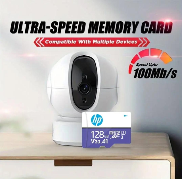 Високошвидкісна карта пам'яті НР MicroSDXC mx330 128 Gb - изображение 4