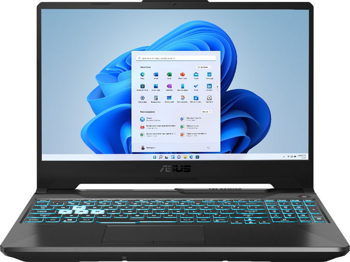 Laptop ASUS TUF Gaming A15 FA506NC (FA506NC-HN001W) Black - obraz 1