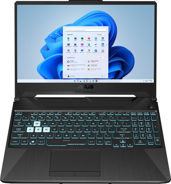 Laptop ASUS TUF Gaming A15 FA506NC (FA506NC-HN001W) Black - obraz 3