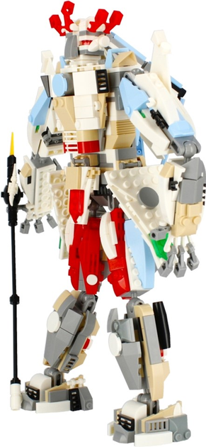 Klocki konstrukcyjne Alleblox RobotUnion 3 in 1 212 elementów (5904335831108) - obraz 12