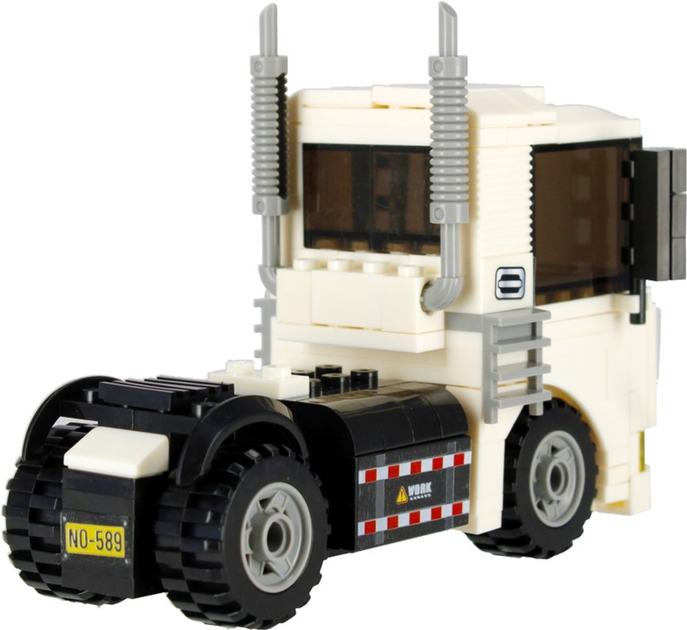 Klocki konstrukcyjne Alleblox City Vehicles 211 elementów (5904335887532) - obraz 14