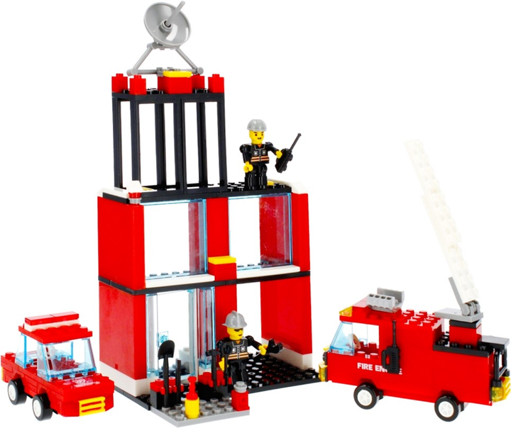 Klocki konstrukcyjne Alleblox Fire Brigade 245 elementów (5908275197348) - obraz 5
