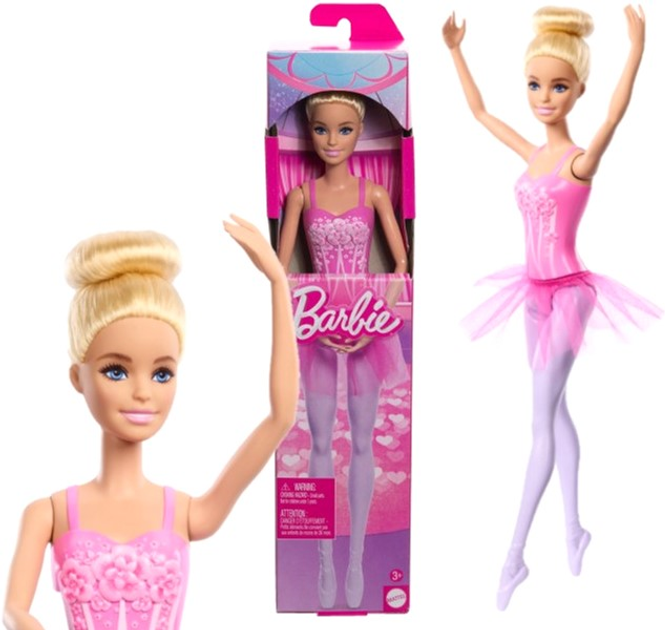 Lalka Mattel Barbie Ballerina (0194735175963) - obraz 1