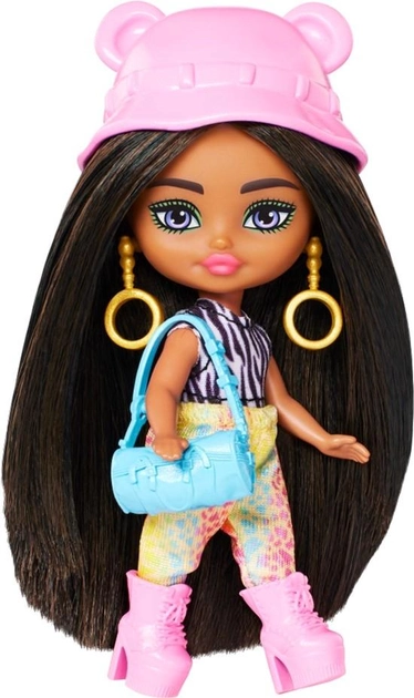 Mini-lalka Mattel Barbie Extra Fly Minis Safari 8 cm (0194735167340) - obraz 1