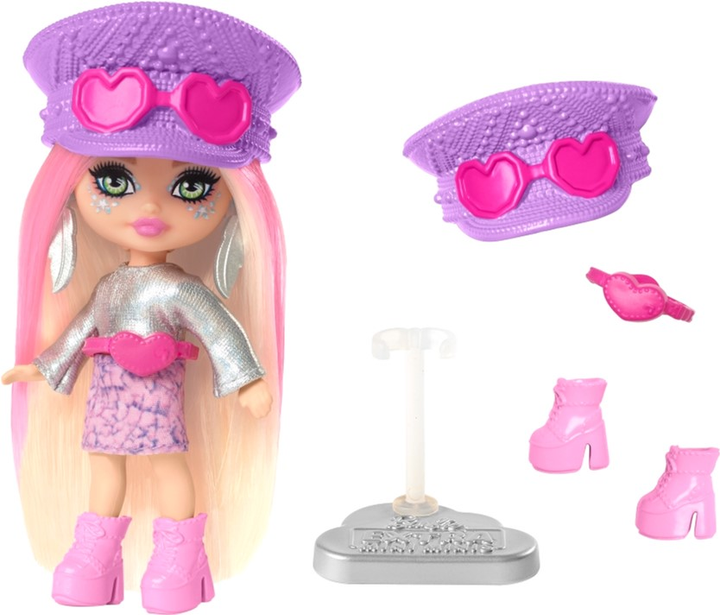 Mini-lalka Mattel Barbie Extra Fly Mini Minis 8 cm (0194735163731) - obraz 4