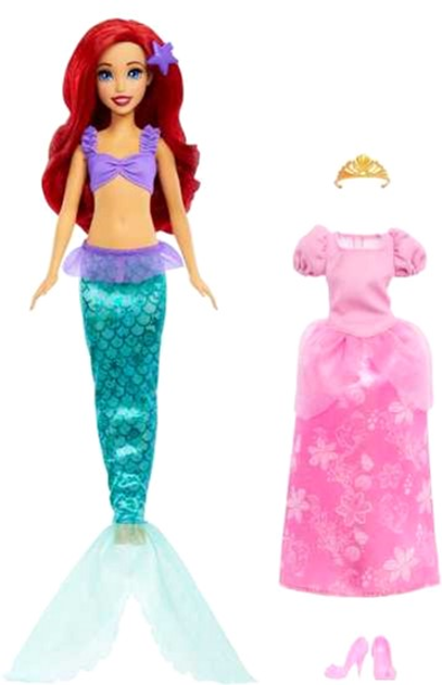 Lalka z akcesoriami Mattel Disney Princess Ariel 29 cm (0194735126804) - obraz 2