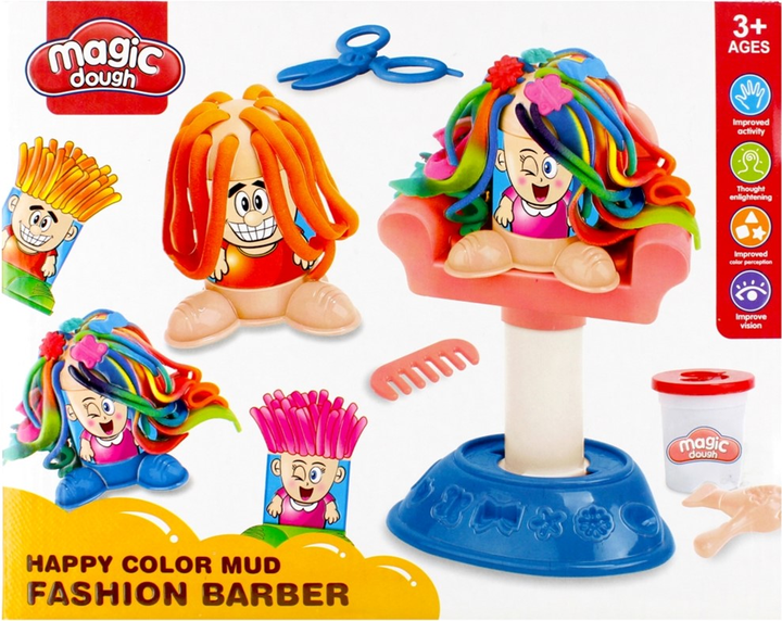 Zestaw kreatywny Magic Dough Fashion Barber (5904335847444) - obraz 1