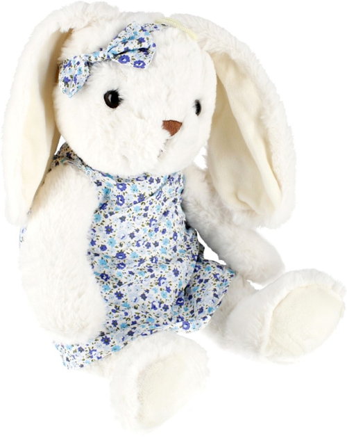 М'яка іграшка Deef Кролик Біло-синій 28 см (5901500241281) - зображення 2