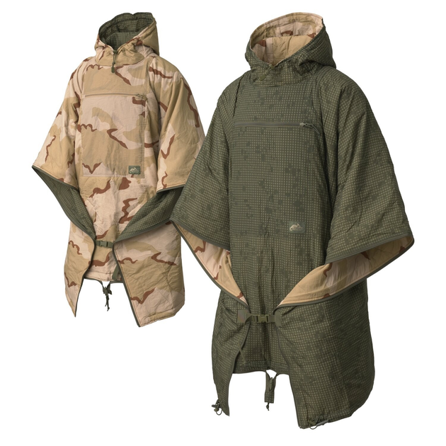 Пончо Helikon-Tex Reversible Swagman Roll, Desert Night Camo/US Desert (PO-RSR-NL-0L05A) - изображение 1