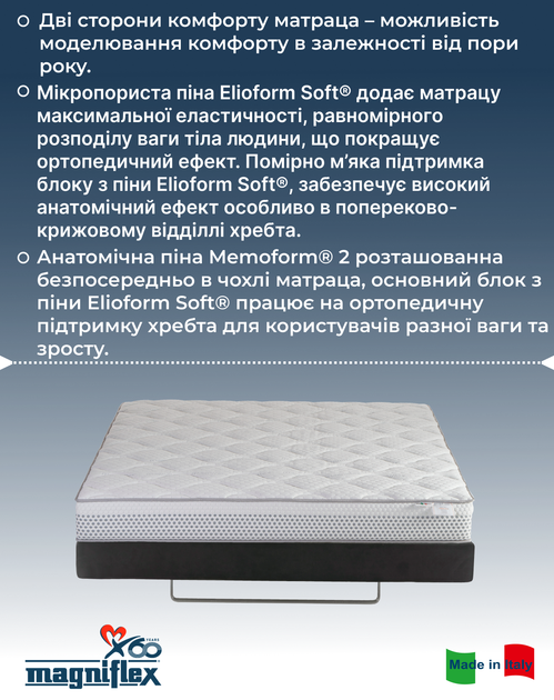 Матрац Magniflex Vivo MX EU 160x200 (Vivo-160X200) - зображення 5