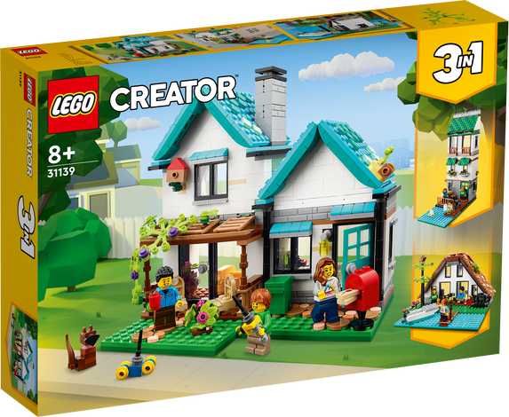 Конструктор Лего Креатор 3 в 1 Уютный дом LEGO Creator 31139 - изображение 9